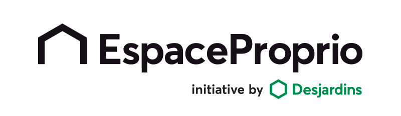 Logo for EspaceProprio, a Desjardins initiative.