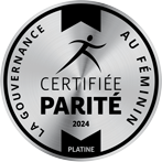 Logo certifiée parité platine 2024