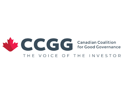 CCGG, Coalition canadienne pour une bonne gouvernance.