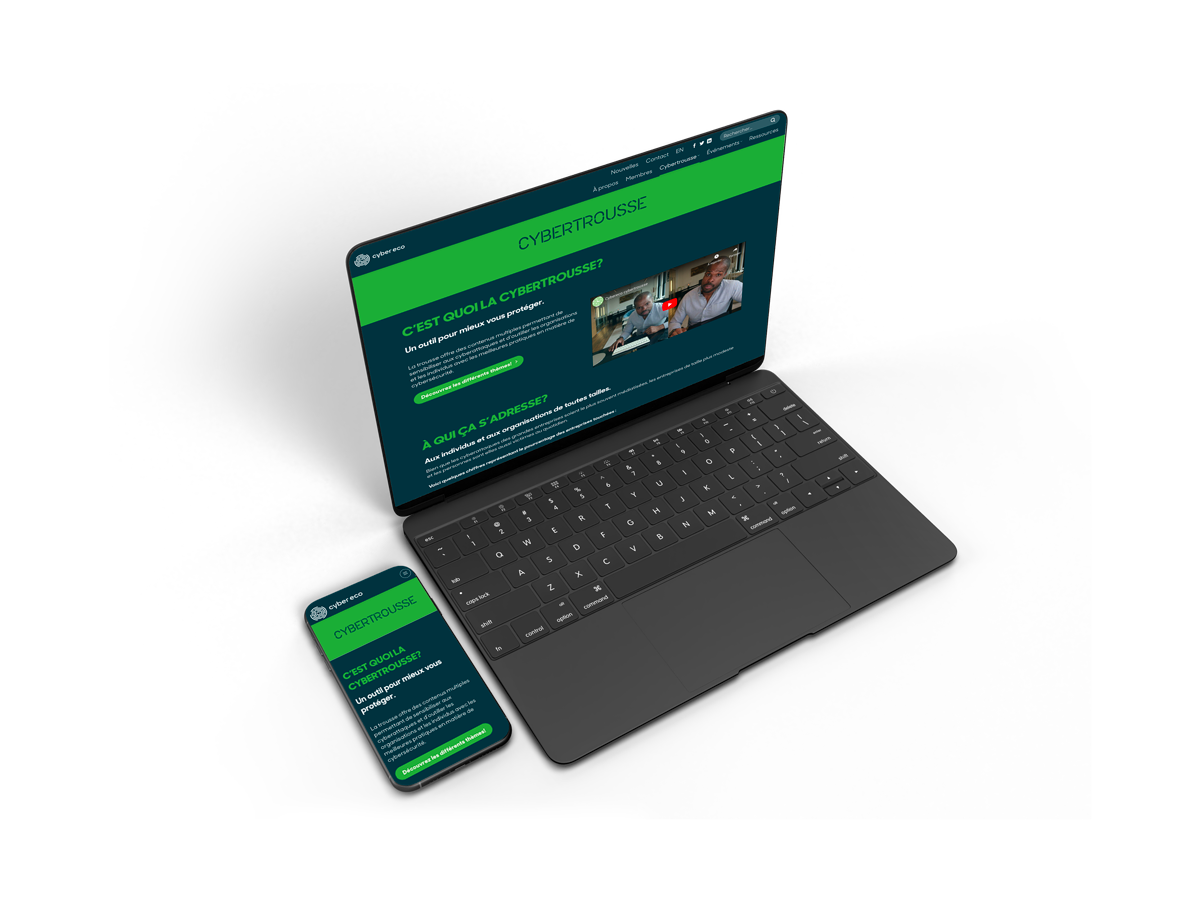 laptop phone cybertrousse