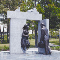 Le monument Au seuil d'un siècle