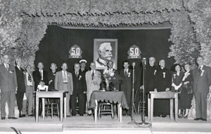 Les invités d'honneur de la soirée d'ouverture du congrès