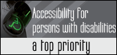 Accessibility for persons with disabilities: a top priority